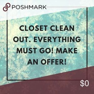 Make an offer-all must go